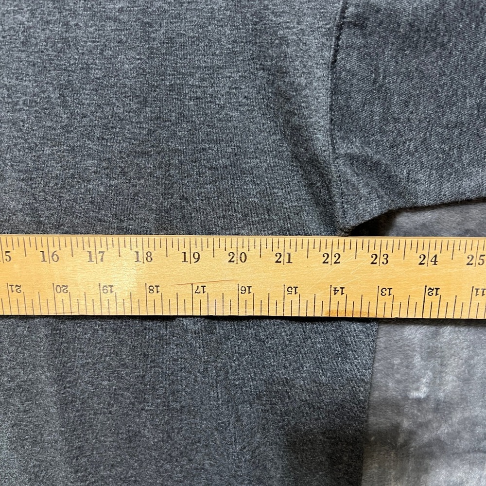 Russell Athletic Pro Cotton T-Shirt Gray Heather Crew Neck Short Sleeve Mens L - Picture 8 of 8